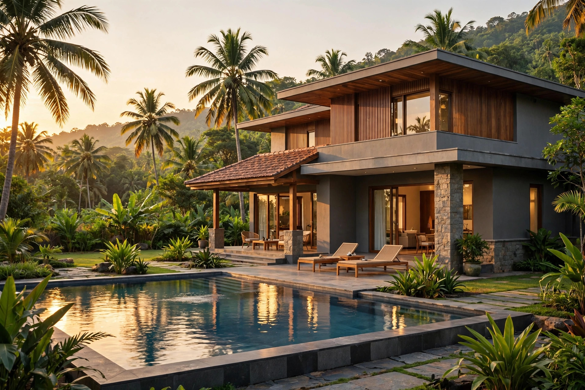 4BHK luxury villa with home theatre, Edappally
